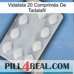 Vidalista 20 Comprimés De Tadalafil 16